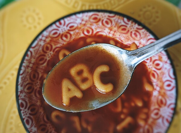 Buchstabensuppe