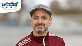 Dennis Pfeiffer,  Koordinator beim IB-Fanprojekt Fullestadt, das sich an Anhänger*innen des Regionalligisten KSV Hessen Kassel richtet