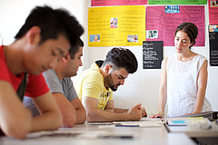 Schüler im Unterricht