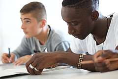 Schüler im Unterricht