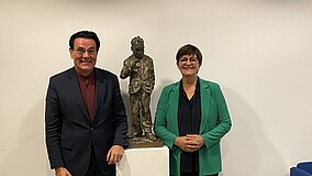 Saskia Esken und Thiemo Fojkar