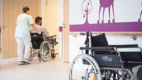 Pflegerin in Krankenhaus