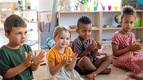 Kinder in einer Kita