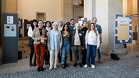 Vertreter und Vertreterinnen der Projektschmiede-Träger im Jahr 2023, darunter der Internationale Bund 