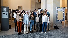Vertreter und Vertreterinnen der Projektschmiede-Träger im Jahr 2023, darunter der Internationale Bund 