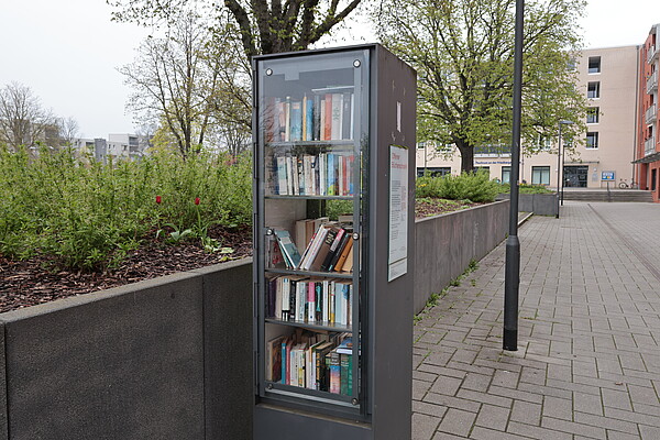 Offener Bücherschrank in Frankfurt am Main