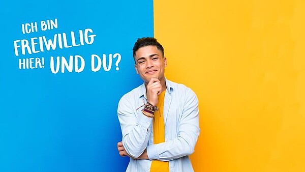 Werbemotiv der Freiwilligendienste