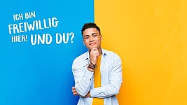 Werbemotiv der Freiwilligendienste