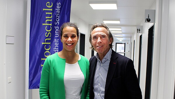 Prof. Mariam Hartinger und Prof. Thomas Druyen