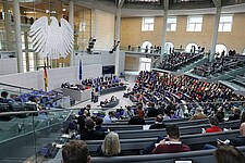 Plenarsaal des Bundestages